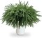 Christmas Artificial Green Plants Branches Faux Greenery Stem (Green) 1"D x 1"W x 18"H